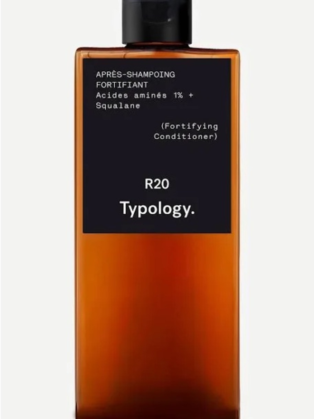 New full-size bottle (6.76 fl. oz.) of Typology’s Fortifying Conditioner R20